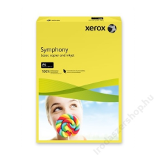 Xerox Másolópapír, színes, A4, 80 g, XEROX Symphony, sötétsárga (intenzív) (LX93952) fénymásolópapír
