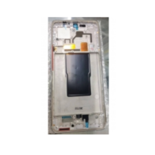 Xiaomi 12T/12T Pro, LCD keret, ezüst mobiltelefon, tablet alkatrész