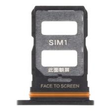 Xiaomi 13 Lite DualSIM, SIM tartó tálca, fekete mobiltelefon, tablet alkatrész