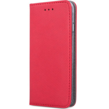  Xiaomi 14 Pro, Oldalra nyíló tok, stand, Smart Magnet, piros tok és táska