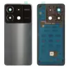 Xiaomi 560010N16P00 Gyári Xiaomi Poco X6 Kék akkufedél üveg hátlap, kamera lencse