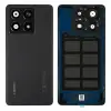 Xiaomi 56001800N1200 Gyári Xiaomi 14T Pro Fekete akkufedél üveg hátlap, kamera lencse