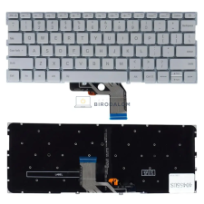 Xiaomi Air 13.3 gyári billentyűzet (US kiosztás, háttérvilágítással, ezüst) laptop alkatrész