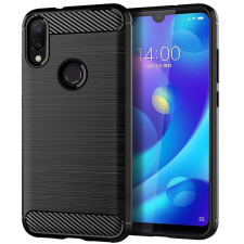 Xiaomi Carbon Fiber Xiaomi Redmi 9A / 9AT / 9i fekete szilikon tok tok és táska