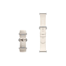 Xiaomi Leather Quick Release Strap krém fehér óraszíj okosóra kellék