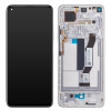 Xiaomi Mi 10T 5G/10T Pro 5G kompatibilis LCD modul kerettel, OEM jellegű, ezüst