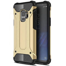 Xiaomi Mi 11 Ultra, Műanyag hátlap védőtok, Defender, fémhatású, arany tok és táska