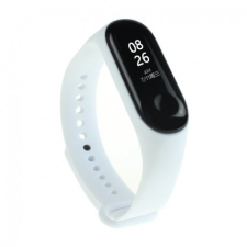 Xiaomi Mi Band 3 Silicone szíj, White mobiltelefon kellék