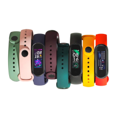 Xiaomi Mi Band 5 okoskarkötő klasszikus pótszíj többféle színben óraszíj
