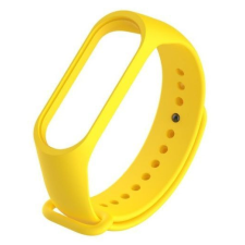 Xiaomi Mi Band 5/ Xiaomi Mi Band 6 szilikon pánt sárga okosóra kellék