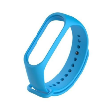 Xiaomi Mi Band 5/ Xiaomi Mi Band 6 szilikon pánt világoskék okosóra kellék