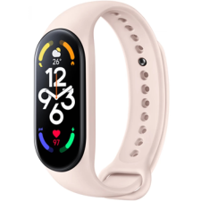 Xiaomi Mi Smart Band 7 szilikon szíj rózsaszín óraszíj