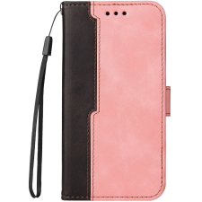  Xiaomi Poco X3 NFC / X3 Pro, Oldalra nyíló tok, stand, kártyatartóval, kézpánttal, Wooze Colour Wallet, rózsaszín tok és táska