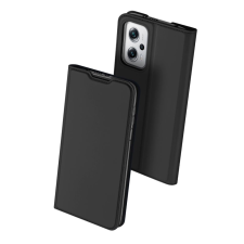  Xiaomi Poco X4 GT 5G Telefontok - Dux Ducis fekete flipcover tok tok és táska
