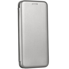 Xiaomi Redmi 10A, Oldalra nyíló tok, stand, Forcell Elegance, szürke tok és táska