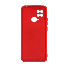 Xiaomi Redmi 10C Silicon Hátlap - Piros tok és táska