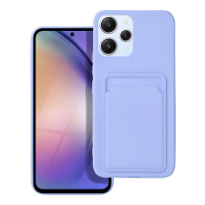  Xiaomi Redmi 12 Telefontok - Forcell Card - kékeslila kártyatartós szilikon hátlap tok tok és táska