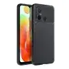  Xiaomi Redmi 12C szilikon tok, hátlaptok, telefon tok, karbon mintás, fekete, Carbon Premium