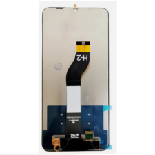 Xiaomi Redmi 13C/Poco C65, LCD kijelző érintőplexivel, fekete mobiltelefon, tablet alkatrész