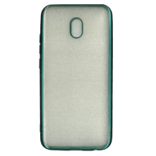  Xiaomi Redmi 8A Telefontok - zöld keretes, áttetsző szilikon tok tok és táska