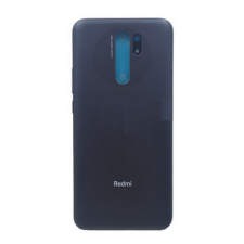 Xiaomi Redmi 9, Akkufedél, fekete mobiltelefon, tablet alkatrész