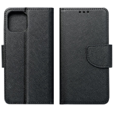 Xiaomi Redmi Note 13 5G, Oldalra nyíló tok, stand, Fancy Book, fekete tok és táska