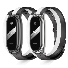 Xiaomi Smart Band 8 Dupla pánt, fekete-fehér okosóra kellék