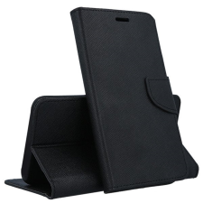 Xiaomi Telefontok Xiaomi Poco C65 - Fancy fekete mágneses szilikon keretes könyvtok tok és táska