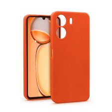 Xiaomi Telefontok Xiaomi Redmi 13C - narancssárga szilikon hátlap tok tok és táska