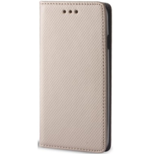 Xiaomi Xiaomi Mi 11 Pro, Oldalra nyíló tok, stand, Smart Magnet, arany tok és táska