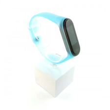 Xiaomi Xiaomi Mi band 3 / 4 szíjak - átlátszó, kék, kék, szilikon okosóra kellék