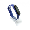 Xiaomi Xiaomi Mi band 3 / 4 szíjak - égkék, egyszínű, kék, szilikon