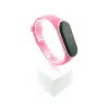Xiaomi Xiaomi Mi band 3 / 4 szíjak - rózsaszín, rózsaszín-fehér, szilikon, többszínű