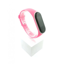 Xiaomi Xiaomi Mi band 3 / 4 szíjak - rózsaszín, rózsaszín-fehér, szilikon, többszínű okosóra kellék