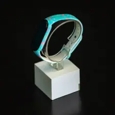 Xiaomi Xiaomi Mi band 5 / 6 szíjak - állatos, szilikon, türkiz, türkiz okosóra kellék