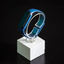 Xiaomi Xiaomi Mi band 5 / 6 szíjak - egyszínű, kék, sötétkék, szilikon okosóra kellék
