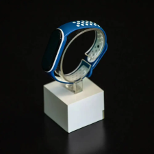 Xiaomi Xiaomi Mi band 5 / 6 szíjak - fehér, kék, lyukacsos, szilikon okosóra kellék