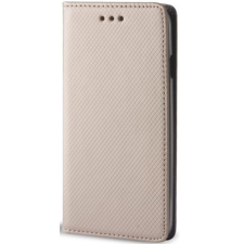 Xiaomi Xiaomi Redmi Note 9T 5G, Oldalra nyíló tok, stand, Smart Magnet, arany tok és táska