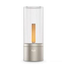 XIAOMI YEELIGHT CANDELA asztali lámpa (2500mAh, 1800K, LED, hangulatvilágítás) EZÜST világítás