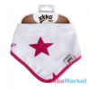 Xkko XKKO Bambusz Nyálkendő #patentos #magenta #csillagok