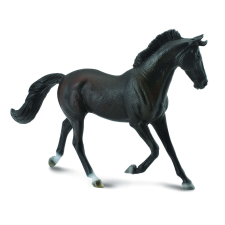 XL Collecta fekete kézzel festett telivér kanca figura játékfigura