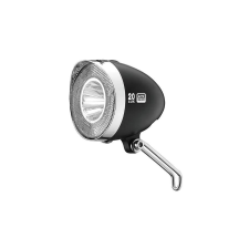 XLC CL-D03 dinamós első LED lámpa 20 lux, kapcsolós, fekete kerékpár lámpa