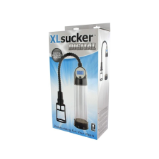 XLsucker - digitális potencia- és péniszpumpa (áttetsző) péniszpumpa