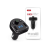 XO Bluetooth FM-transmitter/szivargyújtó töltő - 2xUSB + MP3 + FM-rádió - XO BCC01 - black