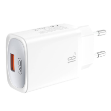 XO CE19 USB-A Hálózati Töltő Adapter 18W - Fehér (CE19) mobiltelefon kellék