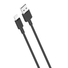 XO Kábel USB Lightning XO NB156, 2.1A 1m (fekete) kábel és adapter