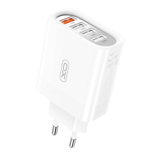 XO L100 4x USB-A hálózati töltő 2.4A 18W fehér (L100(EU)) - Töltők mobiltelefon kellék