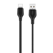 XO NB103 USB-USB-C kábel 1m (fekete) kábel és adapter