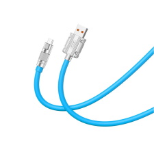 XO NB227 USB-A - microUSB kábel 1.2m 6A - kék kábel és adapter