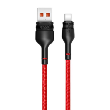 XO NB55 USB-A - USB-C kábel 1m piros (NB55) - Adatkábel mobiltelefon kellék